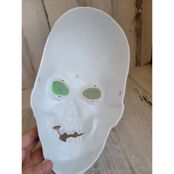 Unique skeleton seeing eye holographic mask Halloween costume - Picture 9 of 9